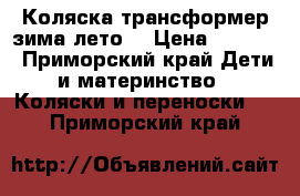 Коляска трансформер зима-лето  › Цена ­ 3 500 - Приморский край Дети и материнство » Коляски и переноски   . Приморский край